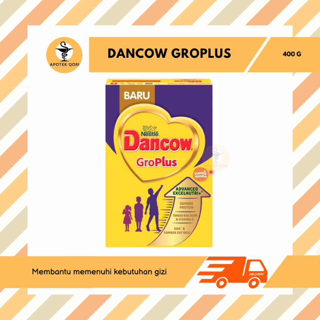 

DANCOW GROPLUS 400 G / SUSU PERTUMBUHAN ANAK