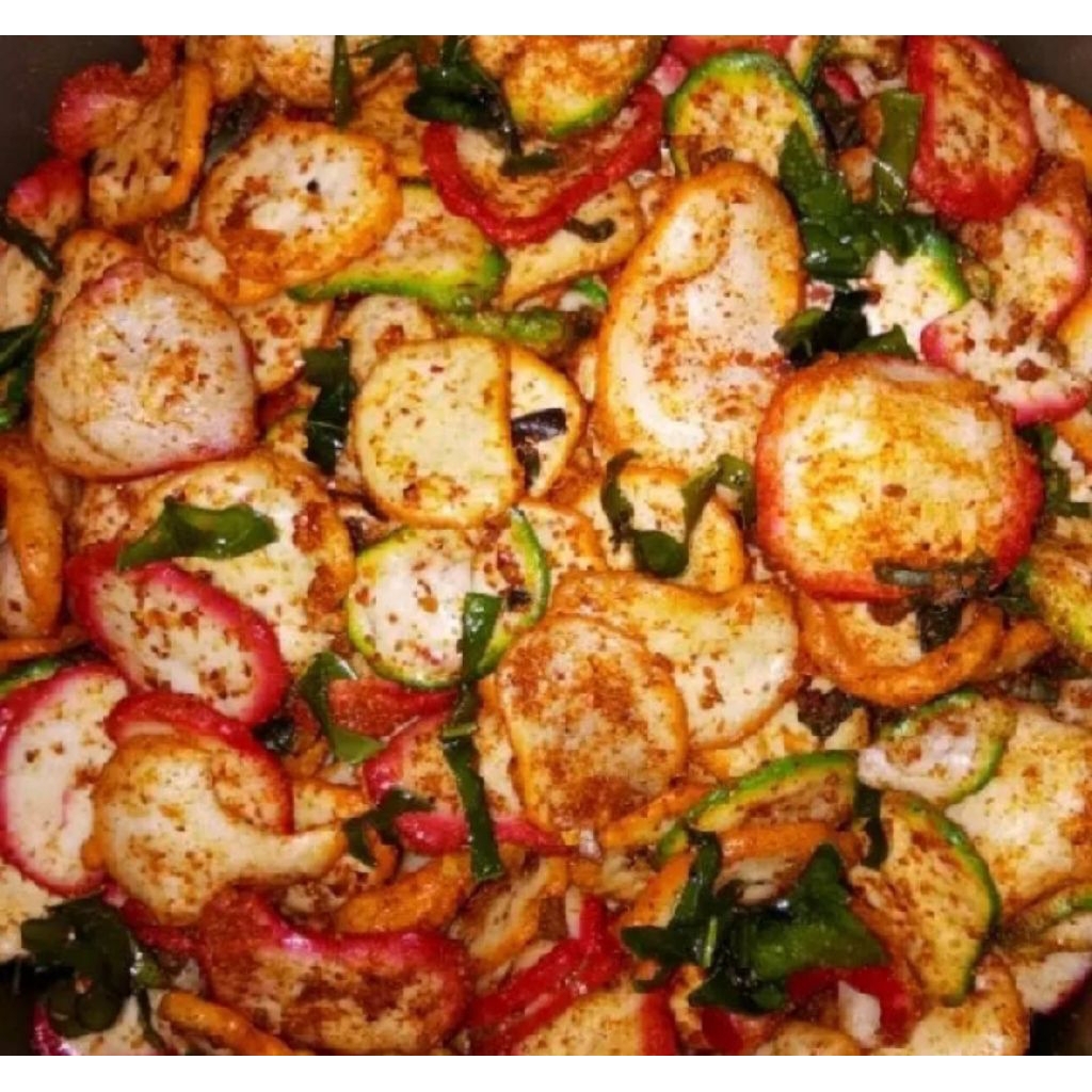 

seblak cikruh daun jeruk/ seblak pedas saun jeruk/seblak kerupuk pedas/ seblak kerupuk cikruh daun jeruk