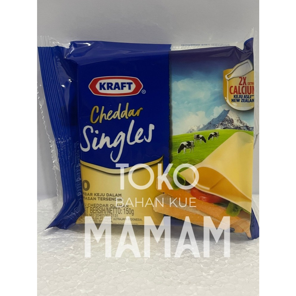 

KRAFT Singles Cheese 150g - Keju Leleh Praktis, Lezat untuk Sandwich dan Masakan
