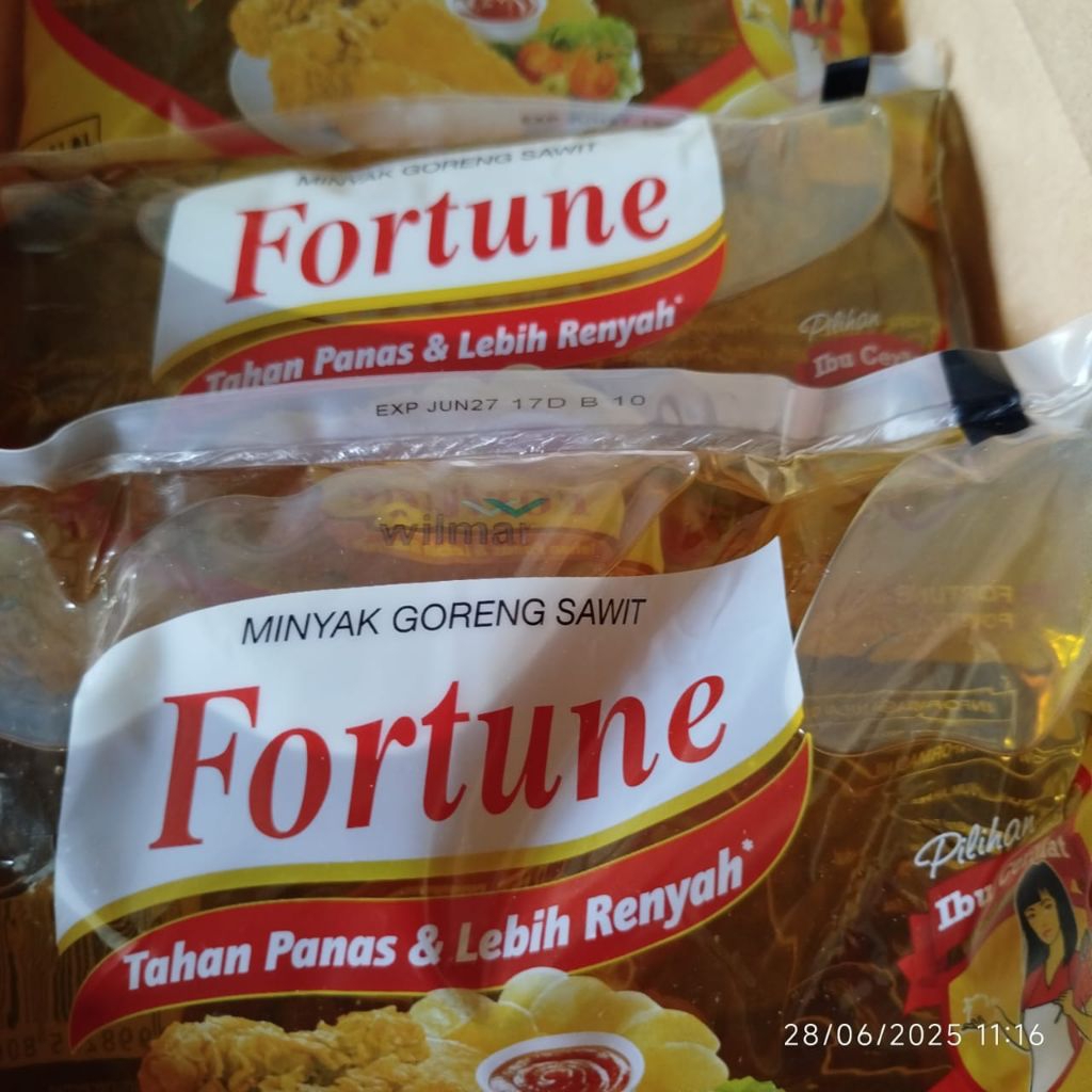 

MINYAK GORENG FORTUNE PILLOW (5L) PAKET 1L x 5pcs