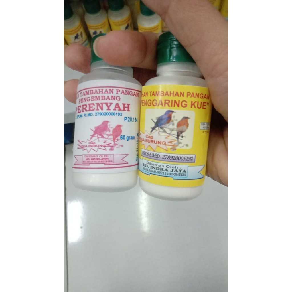 

Penggaring / Soda Kue / Perenyah / Baking Powder 80 gr BY JJS