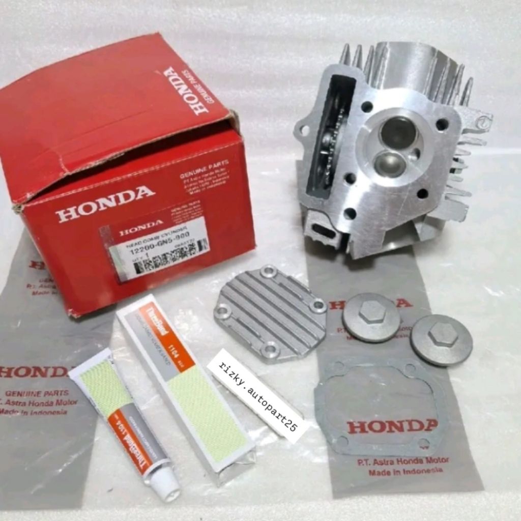Blok head GN5 Cylinder Head Honda Grand Win Supra 100 ( Original)