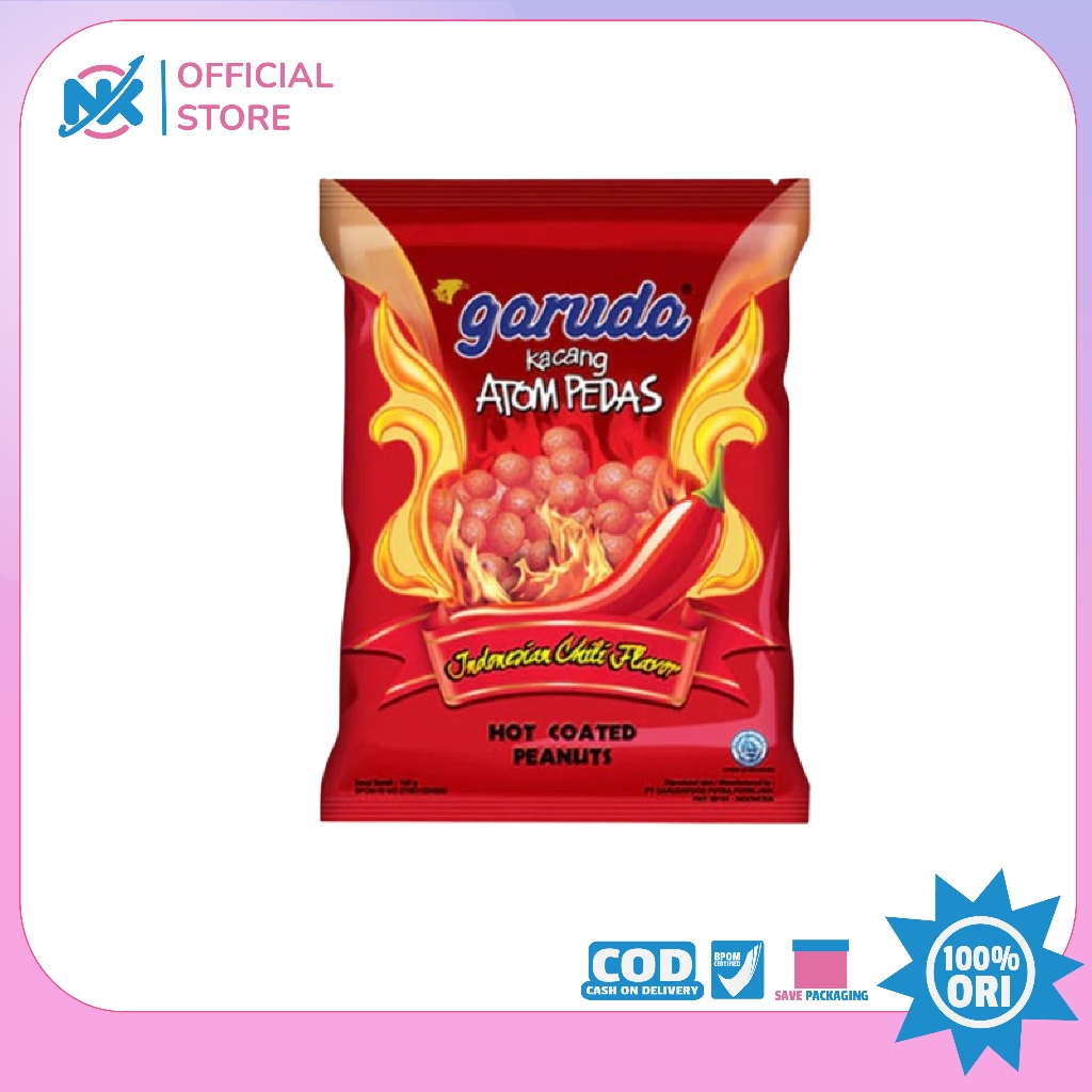 

GARUDA KACANG ATOM PEDAS 100gr & 200gr