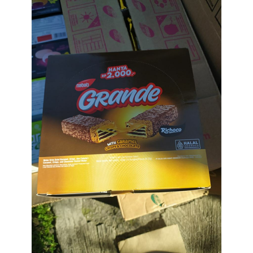 

Grande cokelat (10pcs)/nabati grande / biscuit /cemilan cod