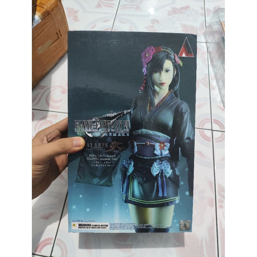 Play Arts Kai Tifa Lockhart Kimono Exotic dress version ori figure final fantasy VII remake ff7 ff 7