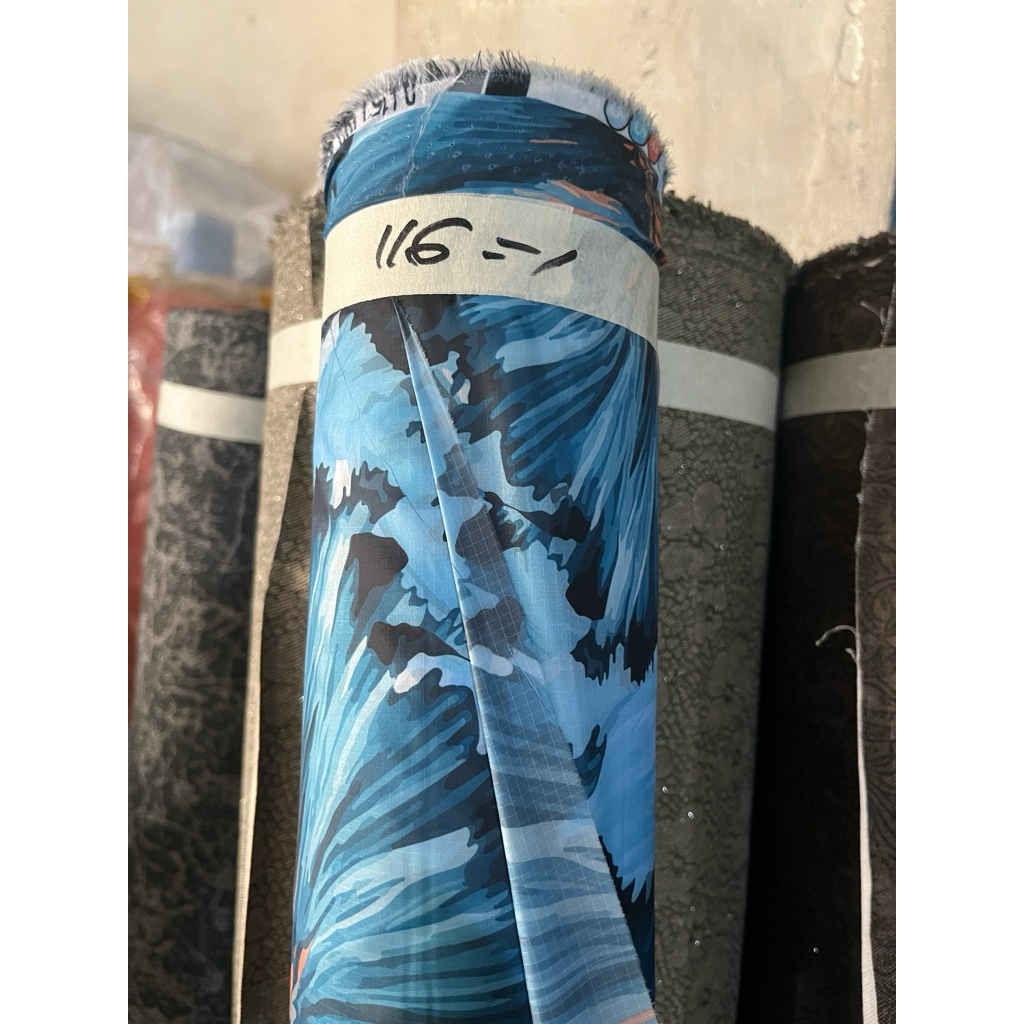 KAIN PARASUT MOTIF RIFSTOK/nilon waterproof cock buat tenda