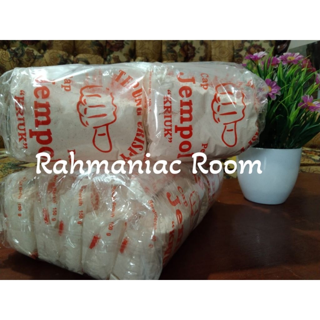 

Tepung Crispy Cap JEMPOL Tepung Kriuk cap Jempol 90gr
