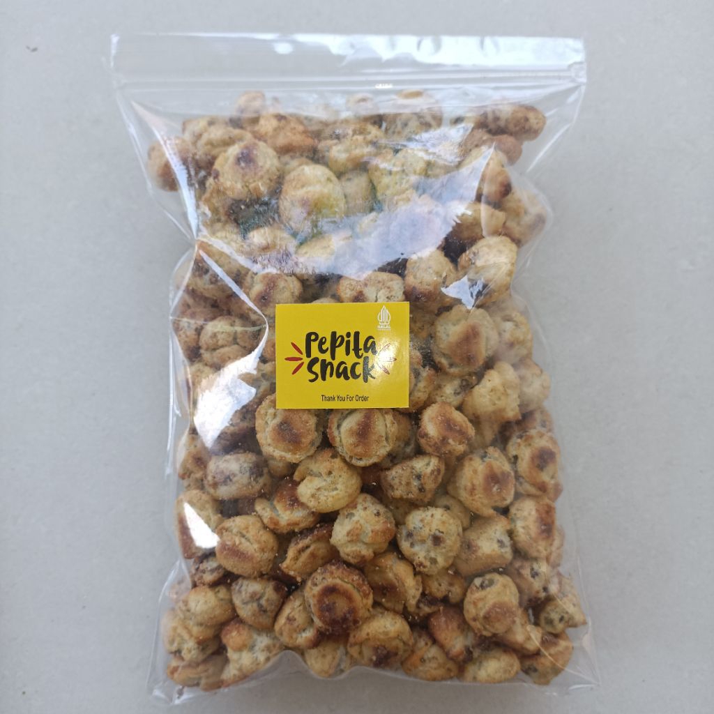 

Kue Soes Snack Kering Coklat Premium 250gram