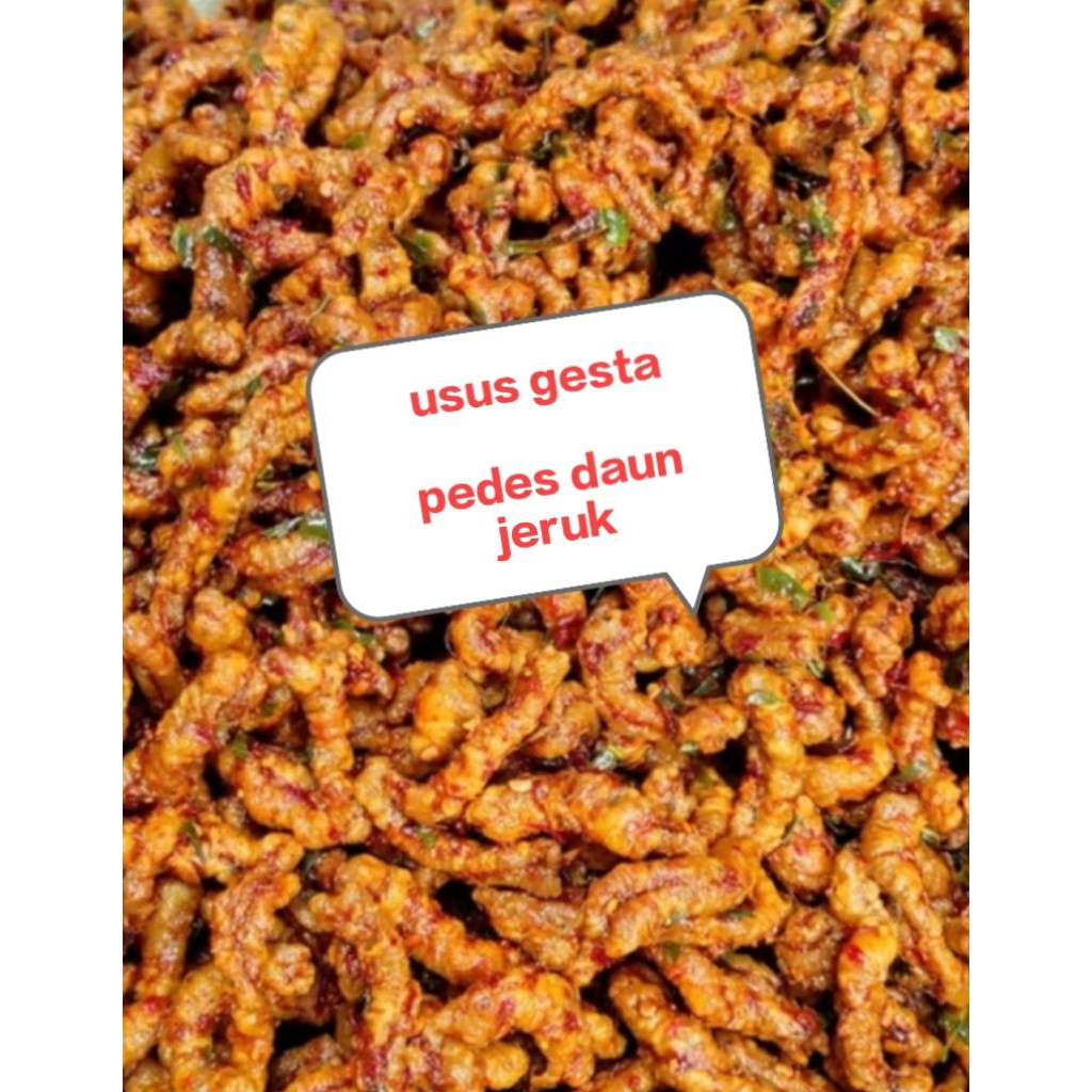 

2kg usus pedes daun jeruk free kardus & bublewrap