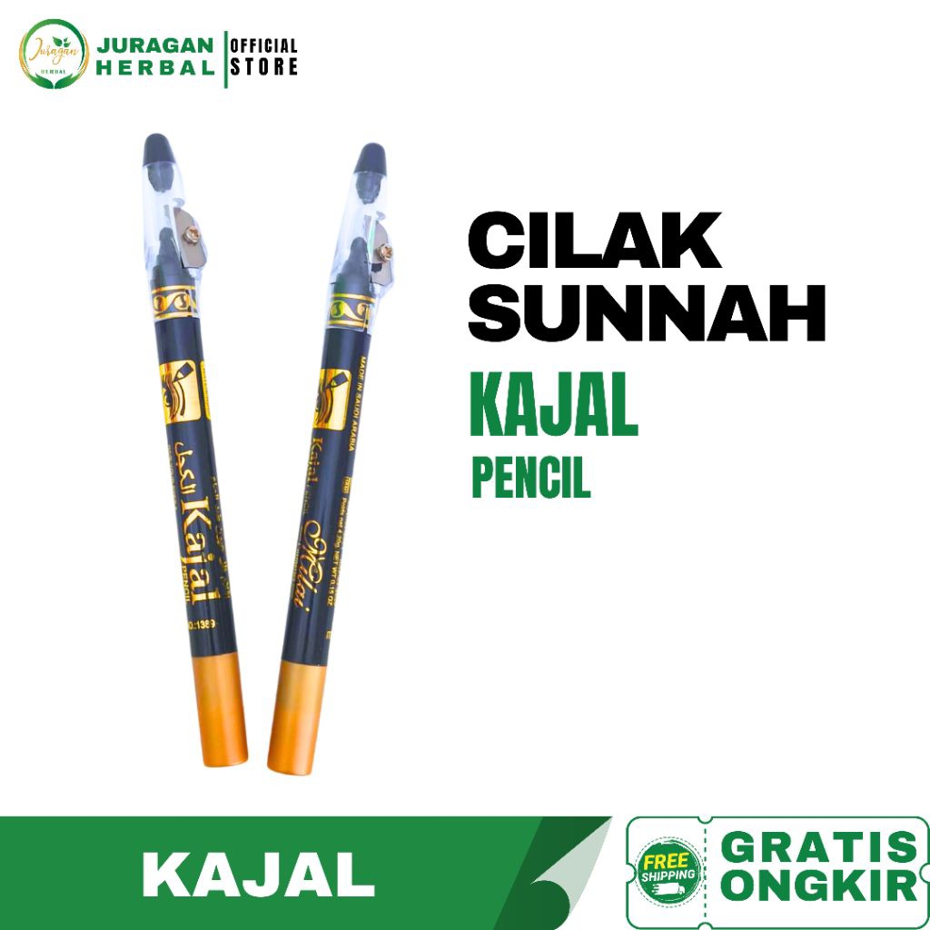Celak Kajal Pencil Alis Premium Arab Saudi