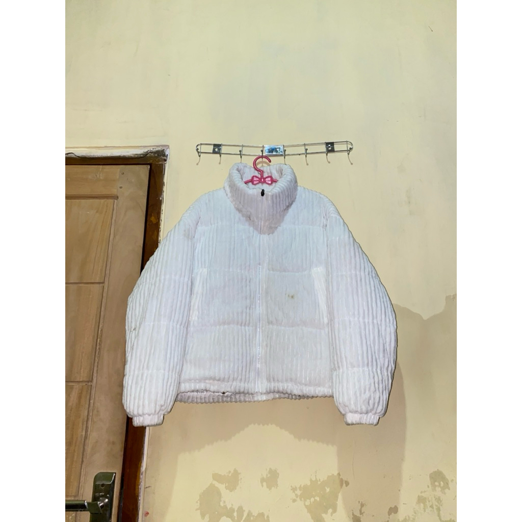 jaket corduroy gelembung pria wanita