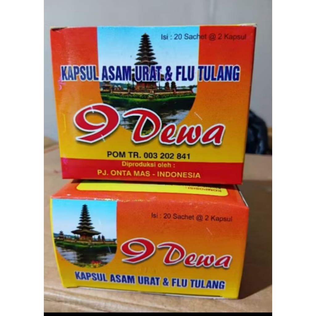 Kapsul 9 dewa ORI100%