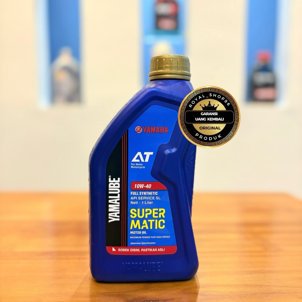 OLI YAMALUBE SUPER MATIC 1 LITER ORIGINAL (NMAX, LEXI, AEROX)
