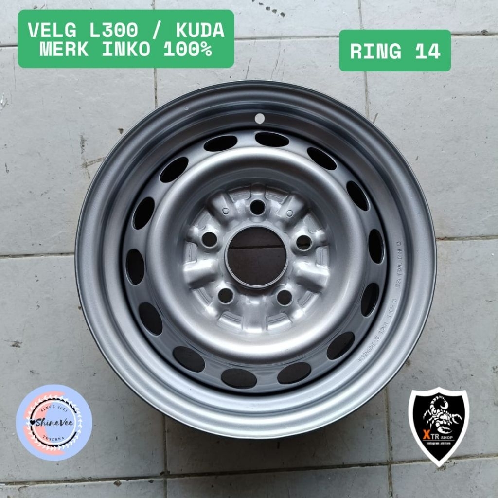 Velg L300 Inko Ring 14 Seri MR267111 / Velg L300 Original INKO Ring 14 / Velg L300 Ring 14 Inko / Pe