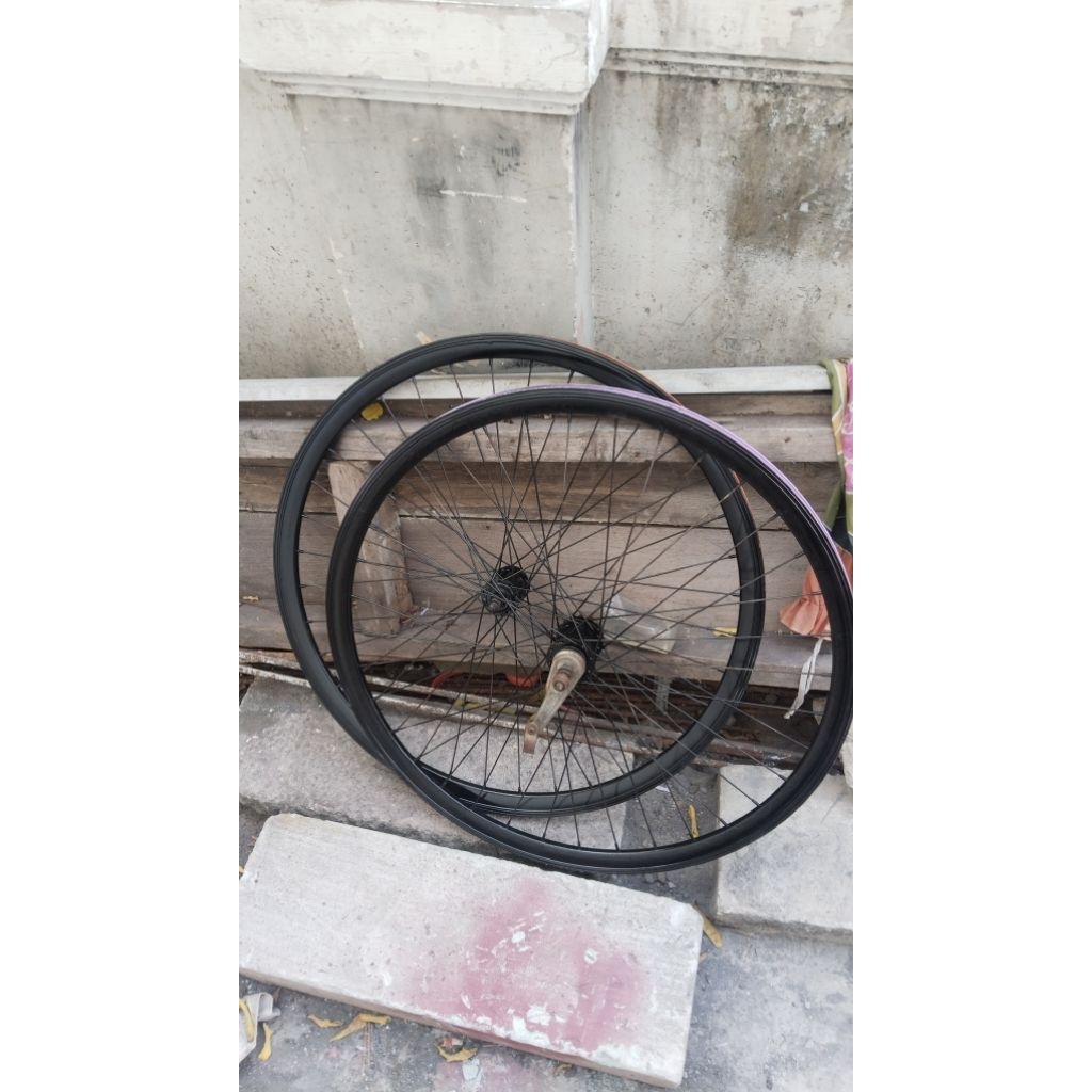 wheelset fixie terpedo 700c bekas