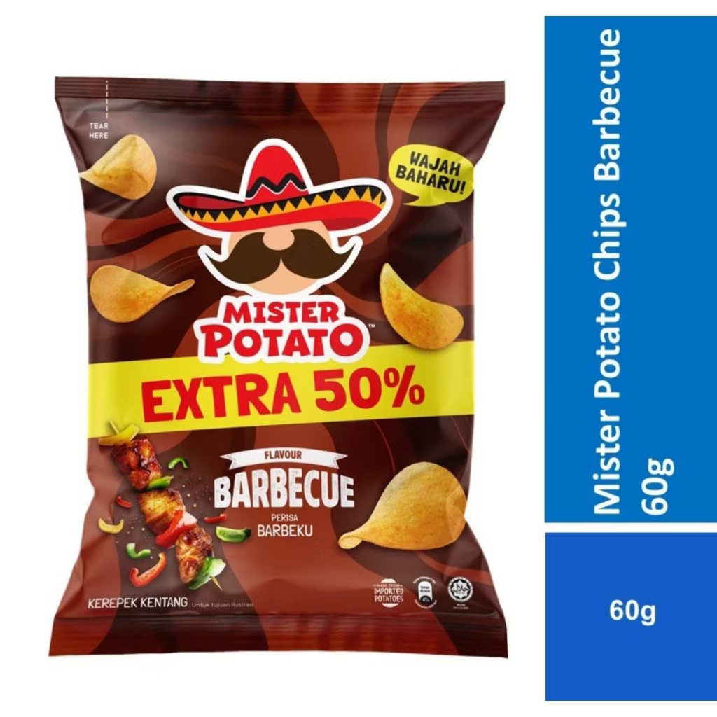 

MISTER POTATO CHIPS BBQ 60G