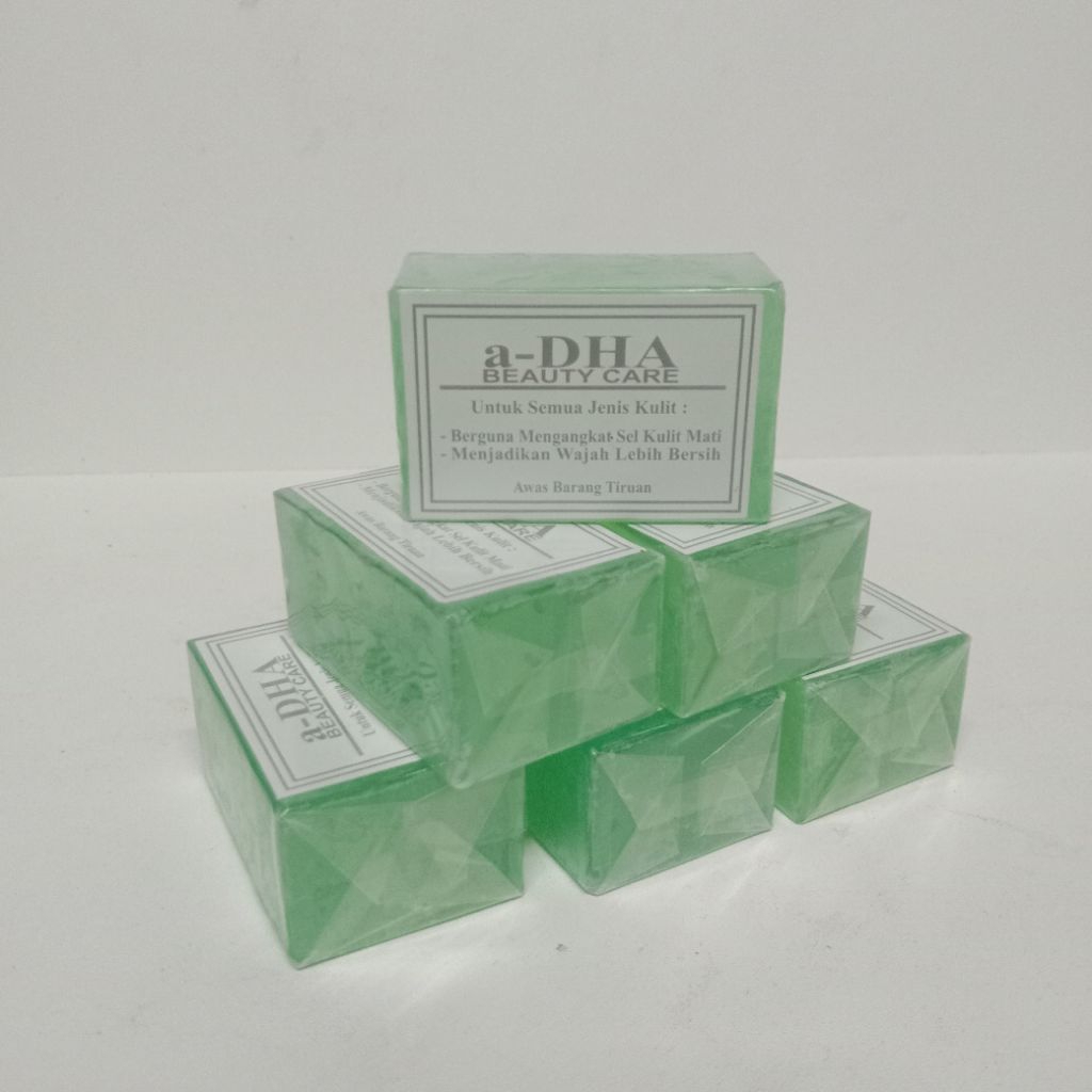 Sabun a-Dha Beauty care 3pcs - Sabun Hijau a-dha original