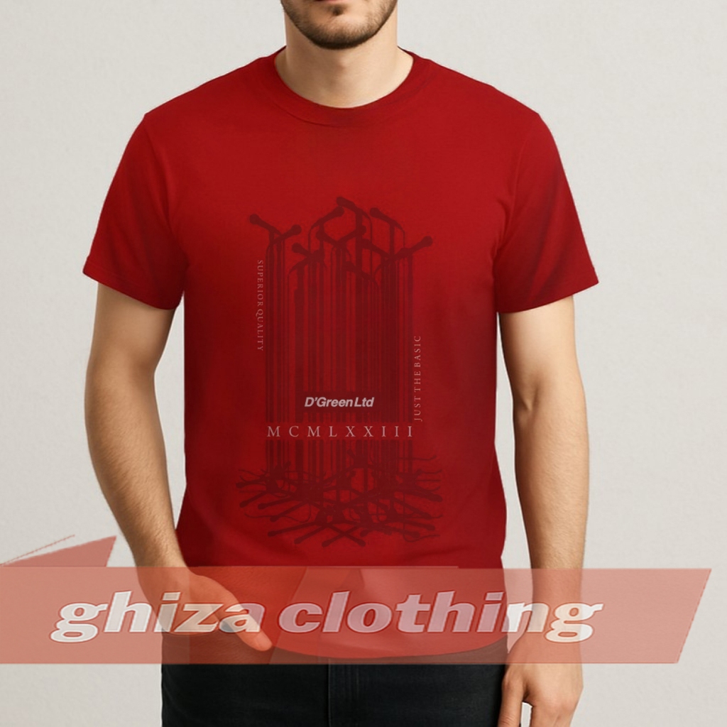 Kaos Distro Pria Premium Tebal / T-Shirt Cowok Original Katun Combed ala Greenlight / Baju distro pr