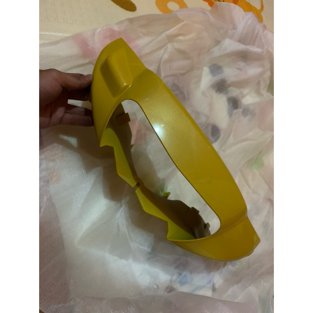 batok depan mio sporty kuning batok mio kuning original batok mio sporty kuning original asli