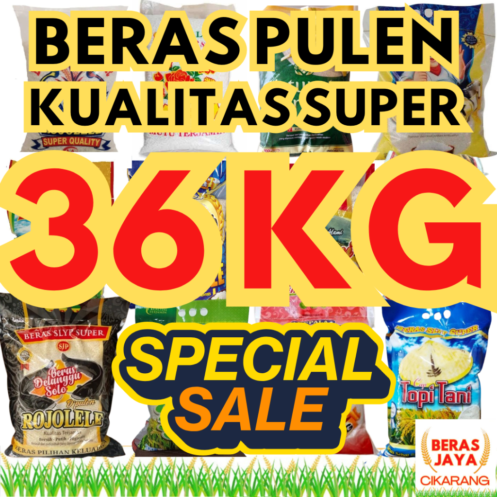 

Promo Beras Pulen Ramos Setra Kualitas Terjamin Bersih Bebas Kutu Super 36 kg Murah Gratis Ongkir