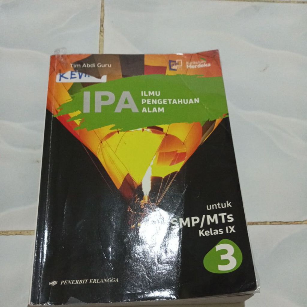 BUKU ILMU PENGETAHUAN ALAM KELAS 9 SMP