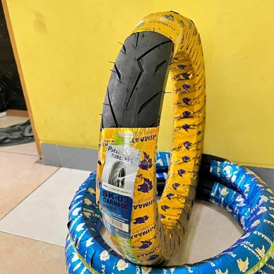 Primax Sk03 Ban Tubles Ring 14 & 17 Vario Beat Mio Supra Grand Jupiter Original