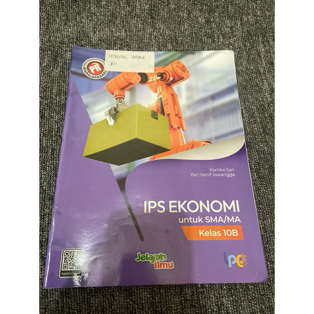 Pr buku asesmen ips ekonomi untuk sma kelas 10B