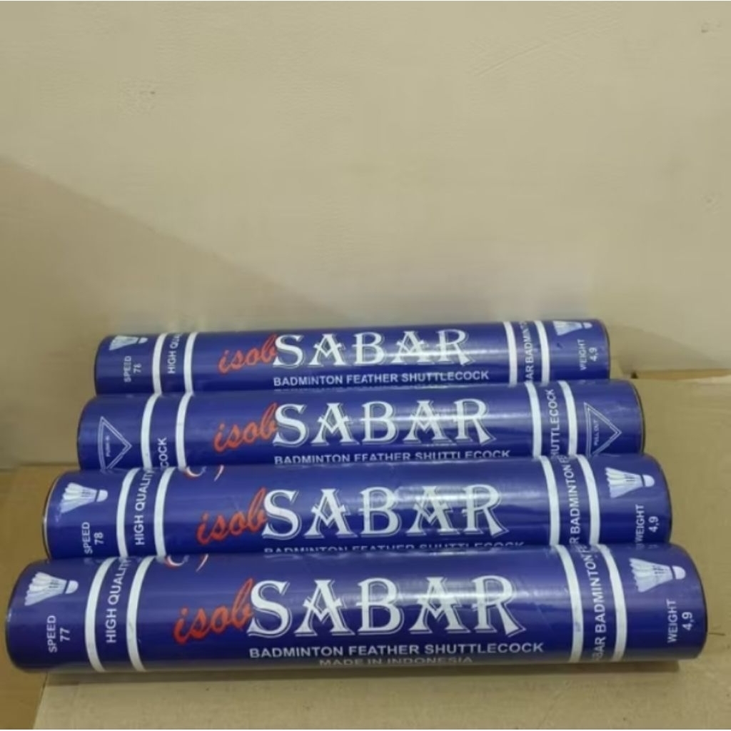 shuttlecock sabar original / kok sabar / bola bulutangkis sabar