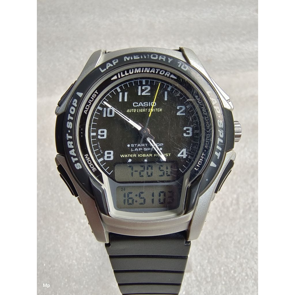 Jam Tangan Casio WS300 WS-300 WS 300 Original Asli
