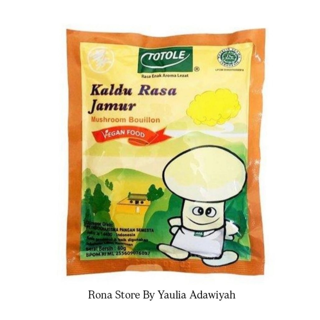 

Totole Penyedap Jamur 80 Gram