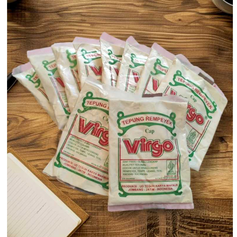 

[isi10] Virgo Tepung Rempeyek 20gr Peyek | Nisadkc