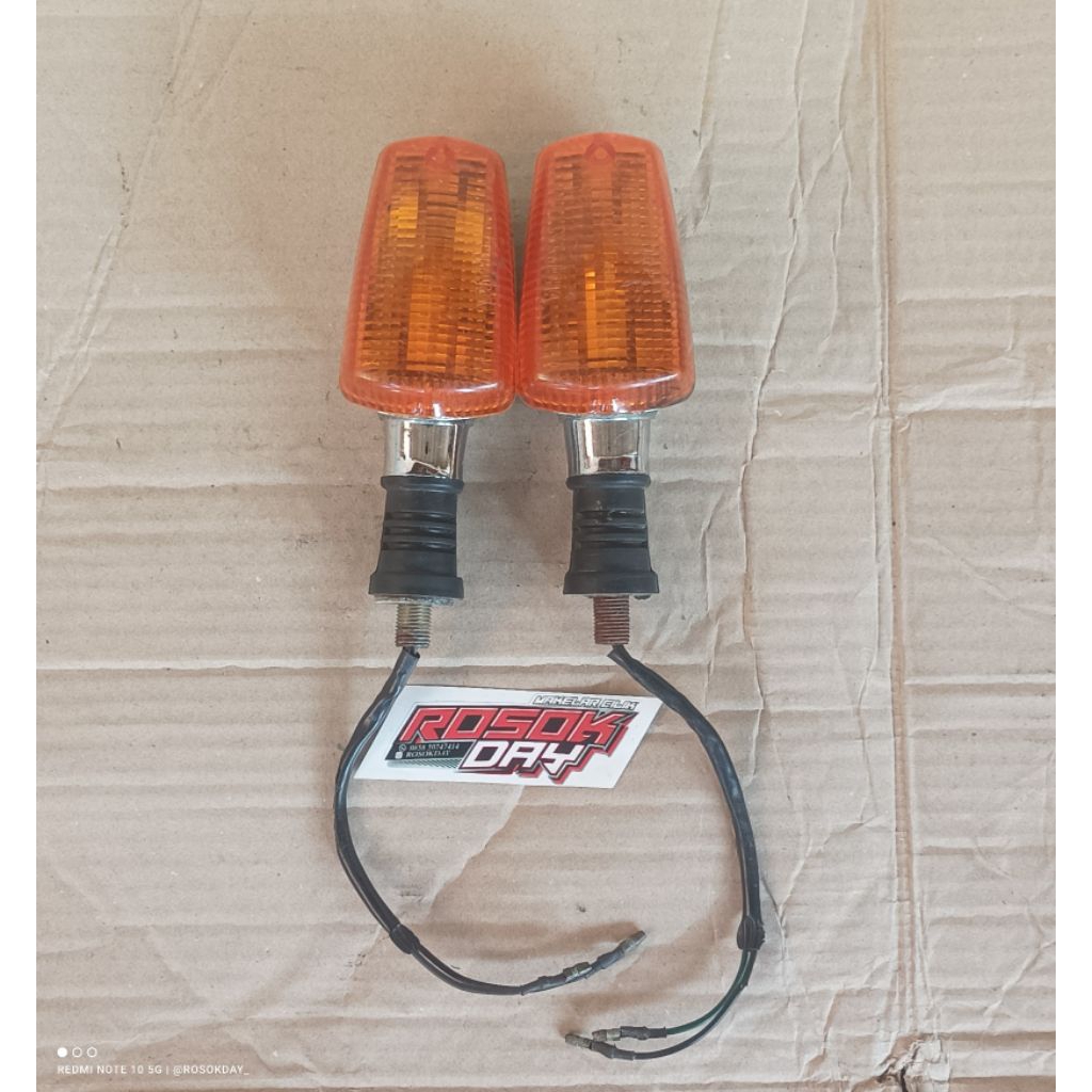 Sein Riting Rx King New Original Lampu Sein Riting Reteng Yamaha Rx King New Rx King 2002-2006 Origi