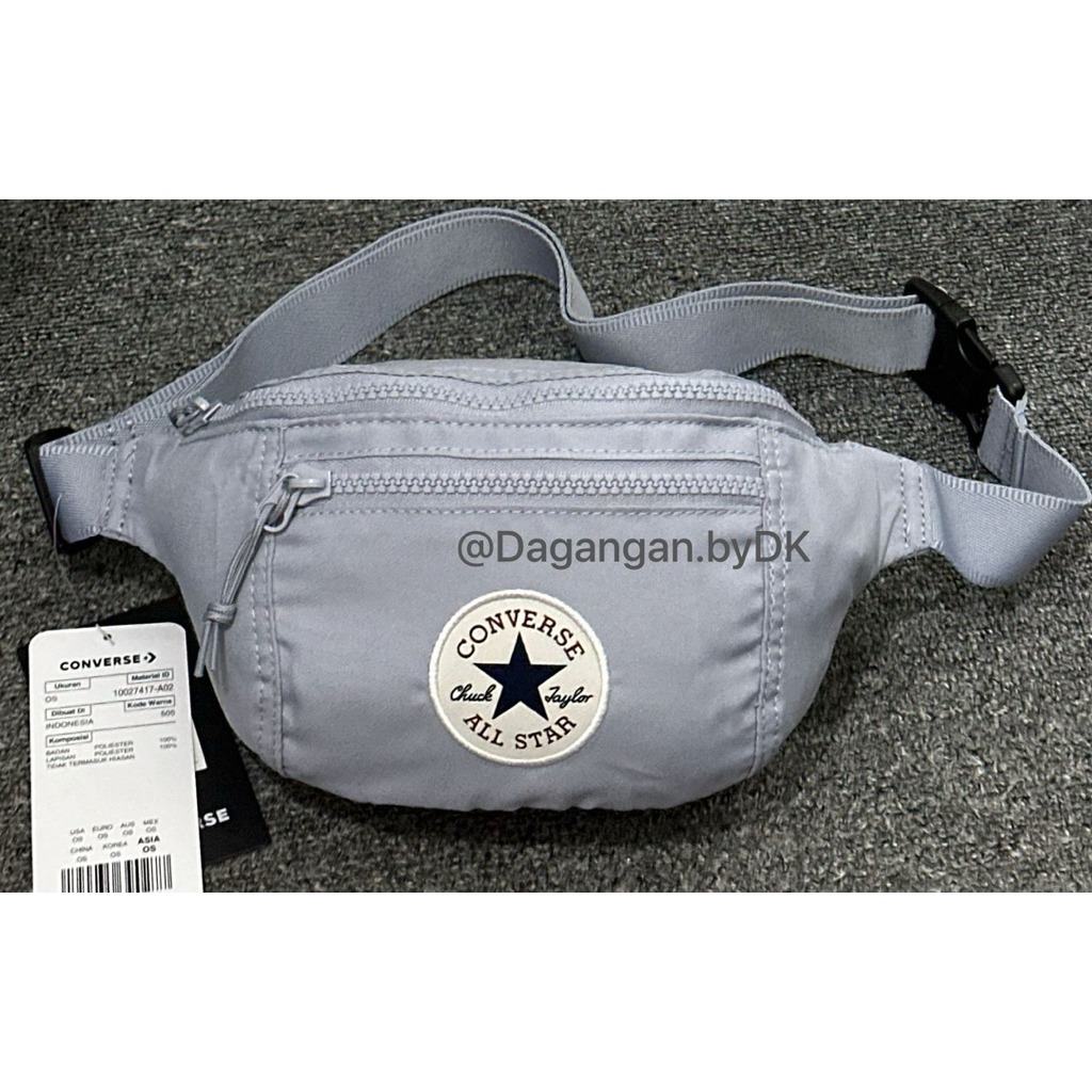 Tas Waistbag Converse Original 100% Soft Blue