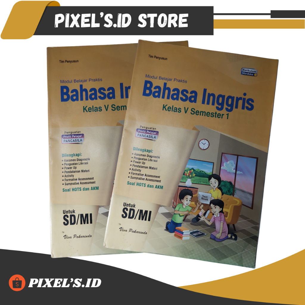 Buku LKS Kelas 5 SD/MI Bahasa Inggris Kurikulum Merdeka