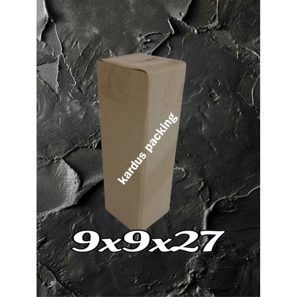 

kardus packing UK 7x7x27 kardus besar kardus kecil...