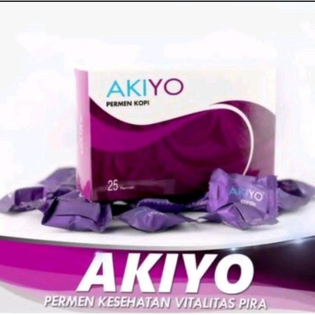 

Permen Akio Rasa Kopi Suplemen Kesehatan Penambah Stamina Pria Candy Akiyo 25 Pcs Original