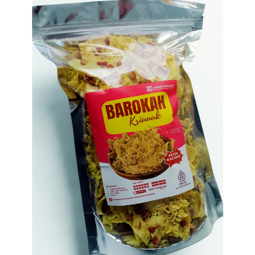 

Barokah kriuuuk peyek kacang