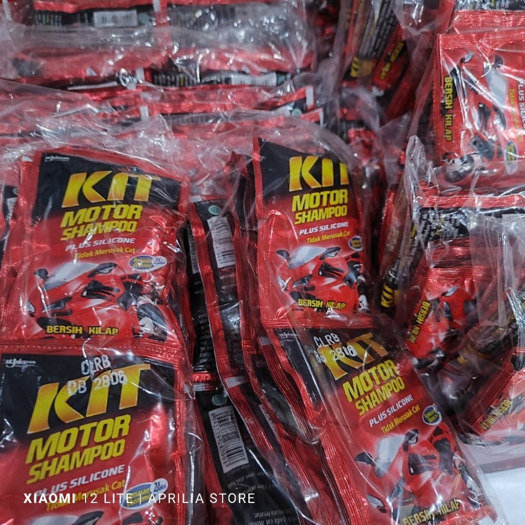 Kit Shampoo Motor Renceng 12 Sachet
