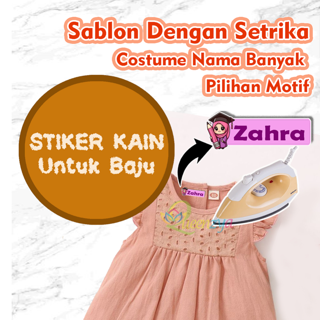 

Stiker Kain, Sablon DTF untuk Kain, Untuk Baju, Celana, Topi, Kaos Kaki dsb yang berbahan Kain.