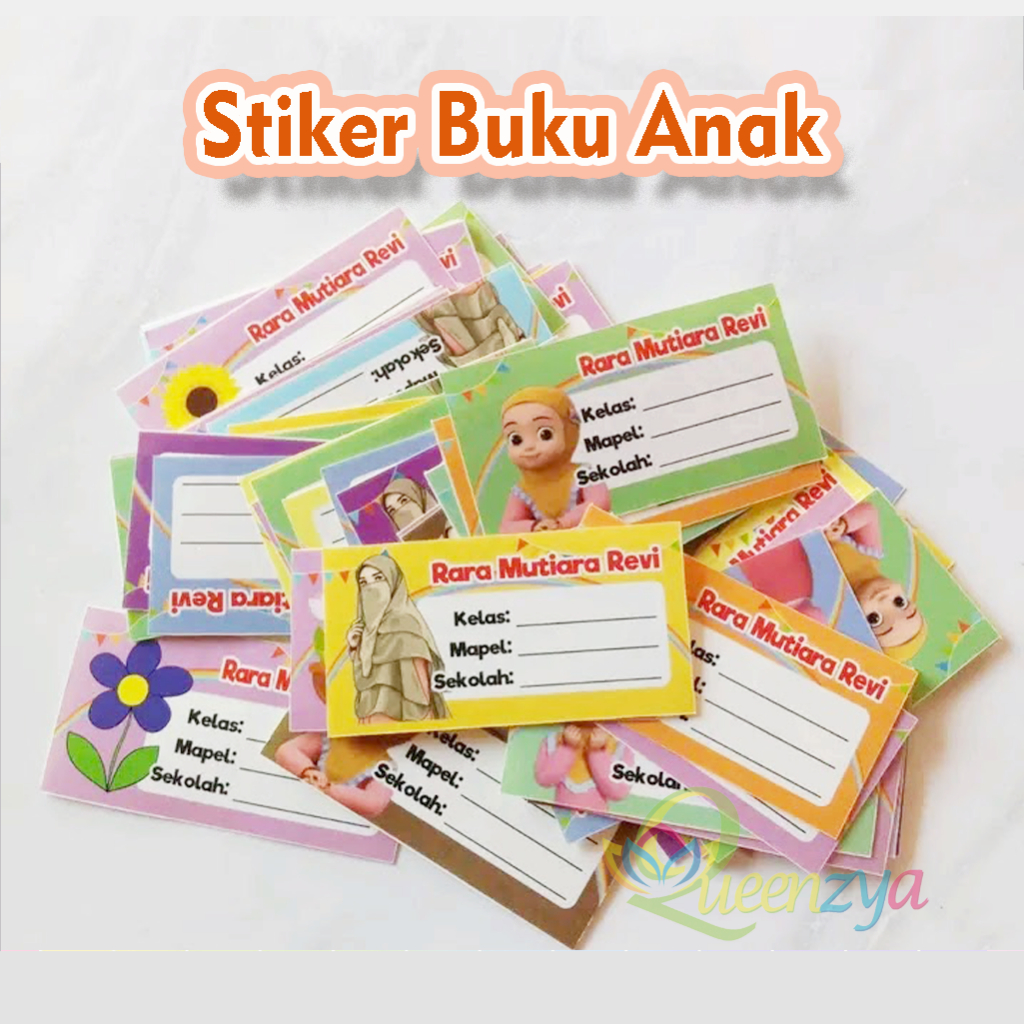 

Stiker Buku Mata Pelajaran Sekolah