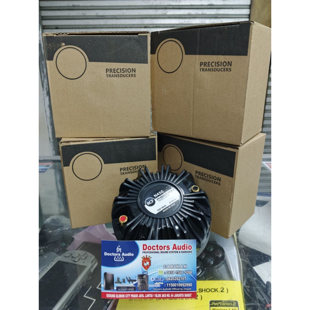 Tweeter Driver Rcf N-450/N 450 500watt Tweeter RCF Model Drat