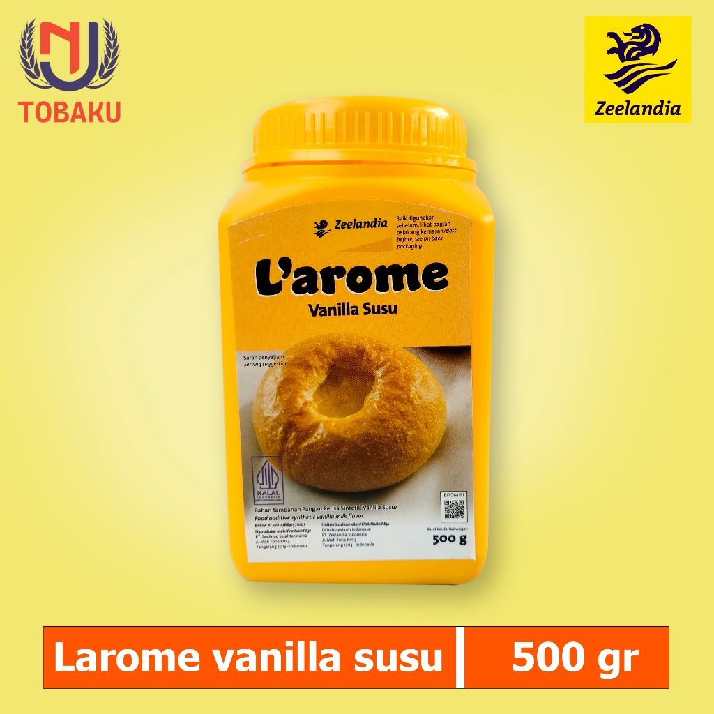 

Larome vanilla milk 500g vanilla susu zeelandia