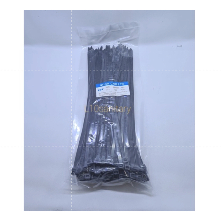 

* Kable Tis Tebal / Kabel Ties Hitam Putih / Nylon Cabel Tie Tebal 200 250