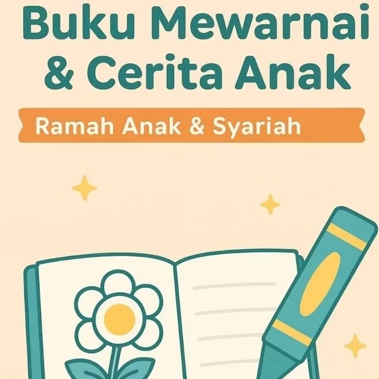 

Buku Mewarnai Sesuai Warna di Nomor — Ramah Anak & Syariah