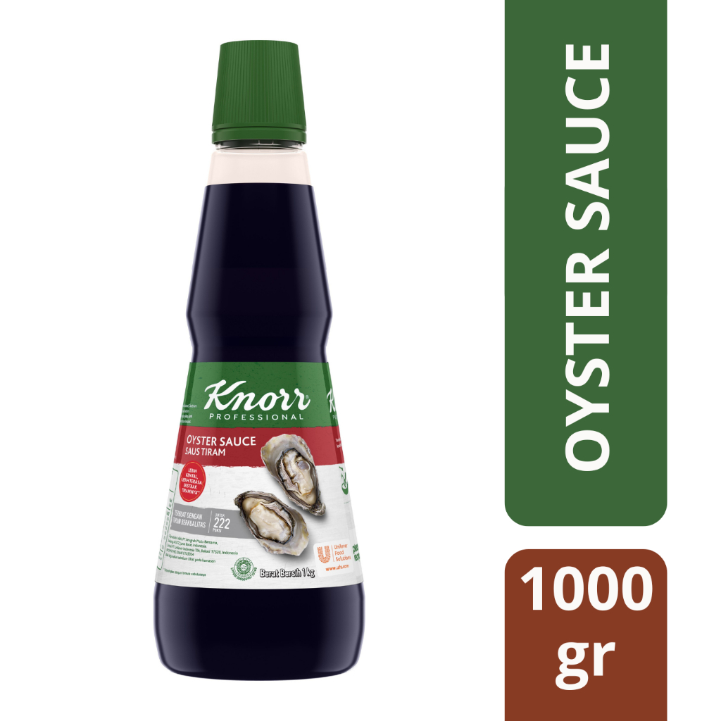 

KNORR OYSTER SAUCE 1KG / KNORR SAUS TIRAM 1000GR