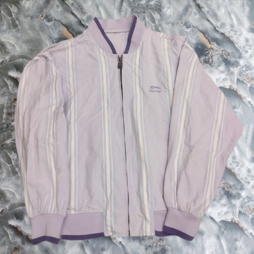 jacket vintage SLAZENGER bomber