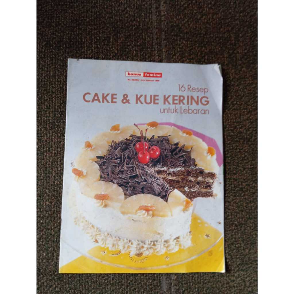 Buku Resep Femina Cake dan Kue Kering