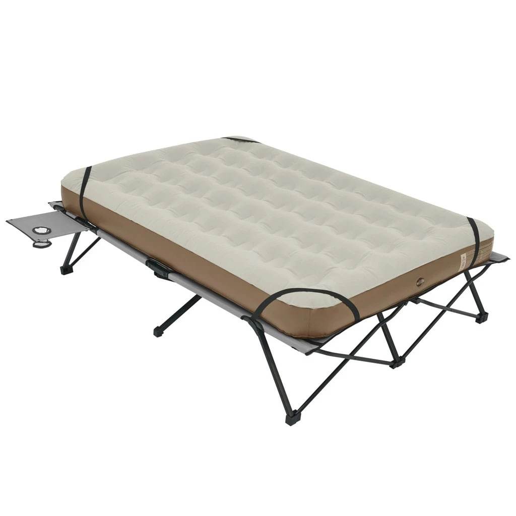 FOLDING CAMP BED WITH AIR MATTRESS DOUBLE NATUREHIKE CNK2450WS045