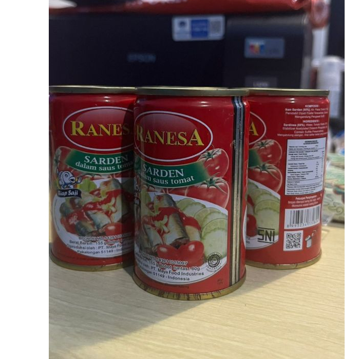 

Ranesa Sardines 1 pcs 155gram