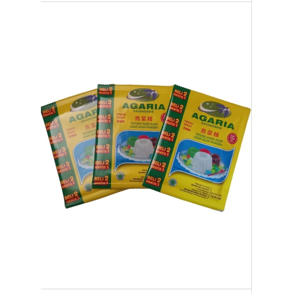 

agaria agar agar warna putih 7 gram isi 3 pcs